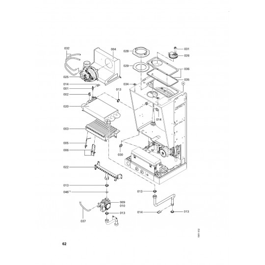 Pièce détachée Viessmann Grundg Vitopend WH A Kom RU kW n