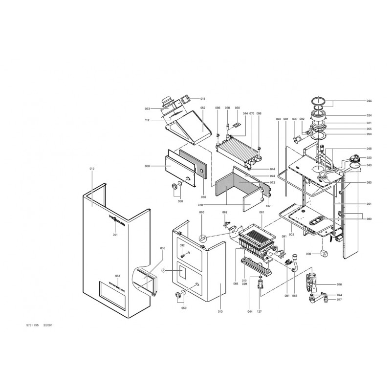 Viessmann vitopend 100 схема подключения