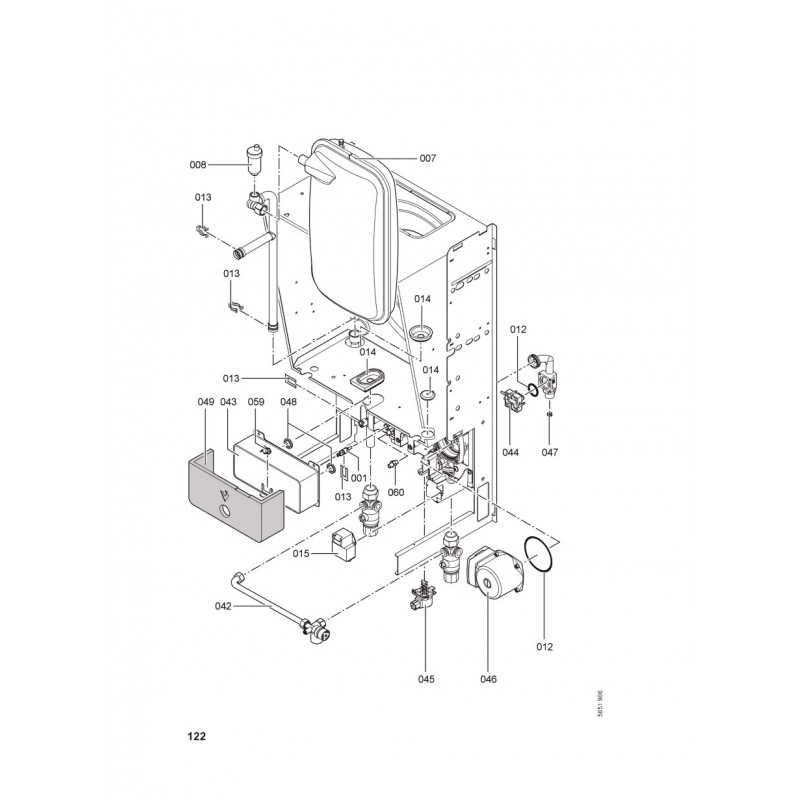 Взрывные чертежи viessmann vitopend 100