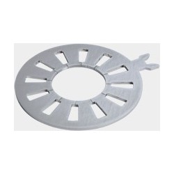 Grille plate supérieure