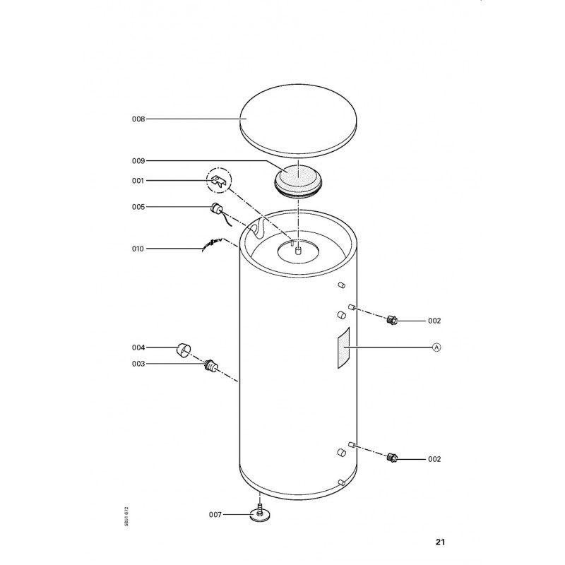 Réservoir Vitocell 050 600 L