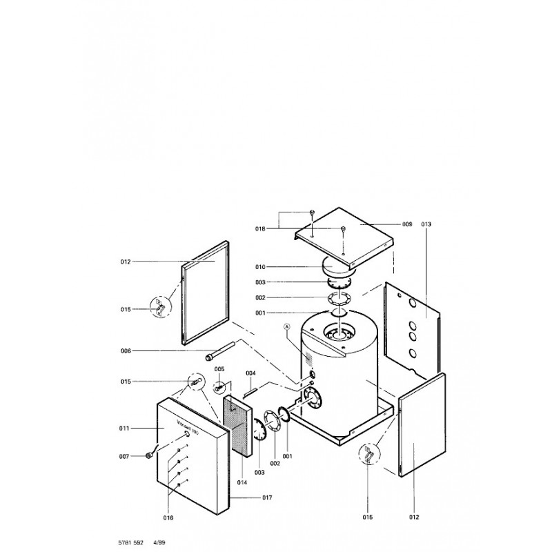 Réservoir Vitocell-V 100 125l