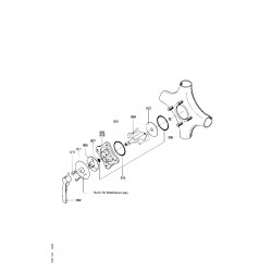Vanne mélangeuse 4 voies DN 40