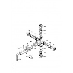 Vanne mélangeuse spéciale 4...