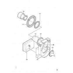 Brûl.fioul Vitoflame100...