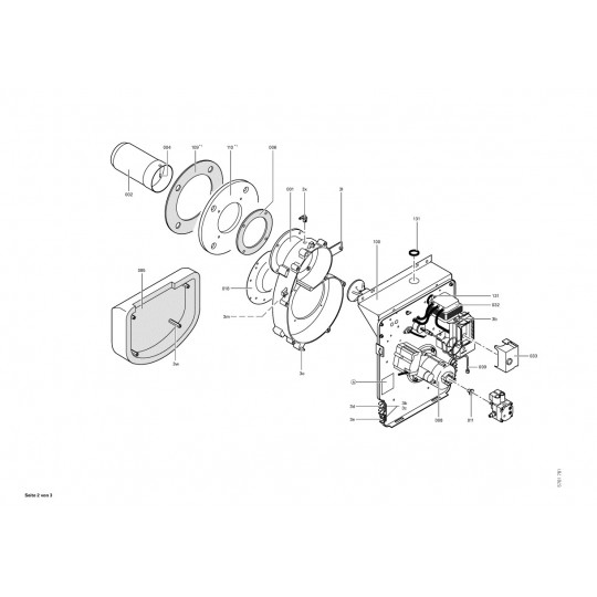 Pièce détachée Viessmann BRULEUR FIOUL VITOFLAME 100 VEIII 225kW n°... — free download
