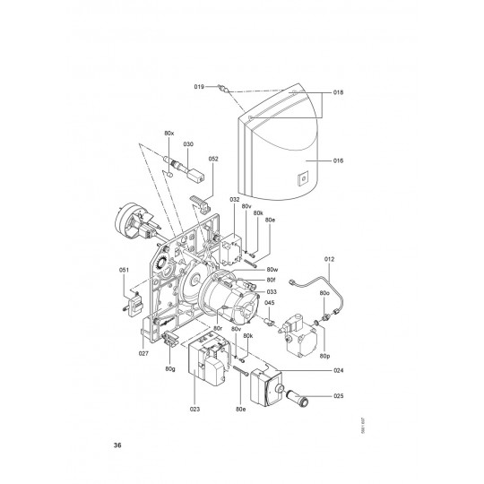 Pièce détachée Viessmann Vitoflame 300 brûleur fioul VHG 40kW n° 71... — free download