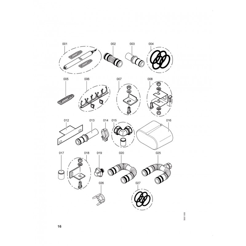 Pièce détachée Viessmann Autocollant contrôle antigel solaire n° 78