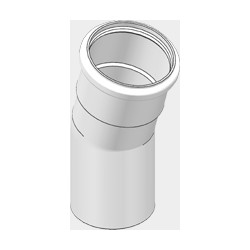Coude 15°, PPs, D:60 mm (2...
