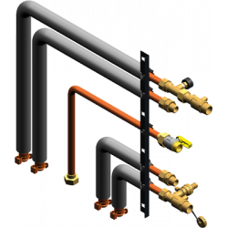 Ens de racc. montage D/G...