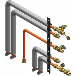 Ens. racc. montage latéral,...