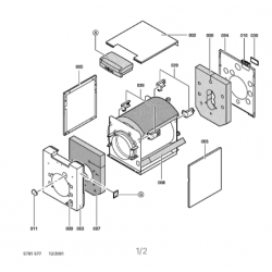 Corps chaudière VC1 40 kW