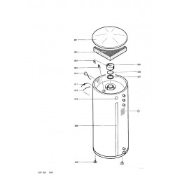 Corps boiler Vitocell-W 300