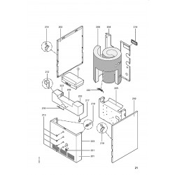 Corps de chaudière GS1 42 kW