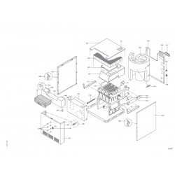Corps de chaudière GS1 gaz...