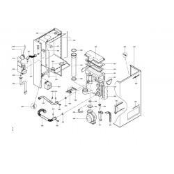Corps de chaudière WB10 gaz...