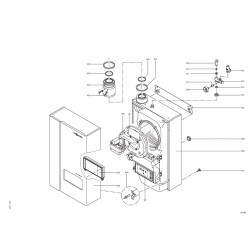 Corps vitodens WB3 24kW