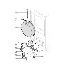 Dosseret mural 130mm,...