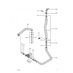 Ens. raccordement pompe de...